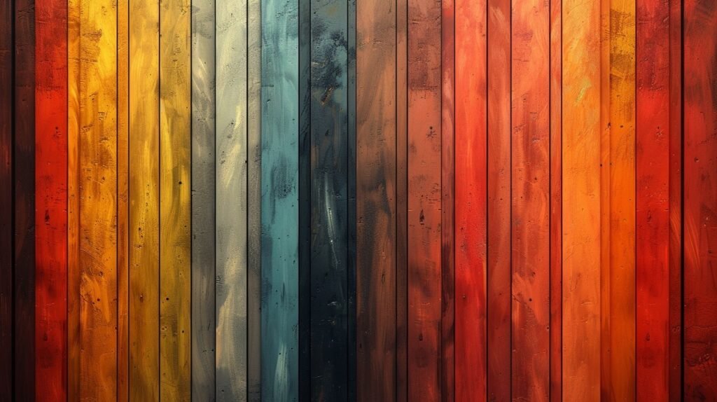 70s Colors Striped Pattern Old-Fashioned Background – Stock Photo