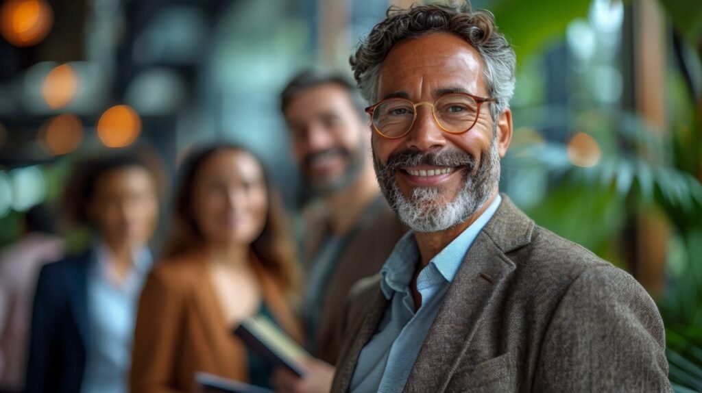 Professional Networking Fun Work Meetings – Stock Image of Diverse Business Group Interaction