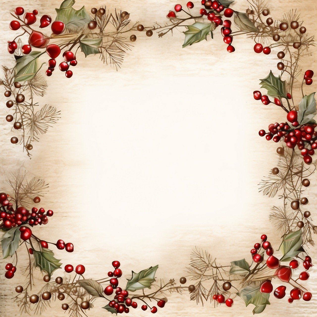 Image showcasing a stock photo of a Christmas-themed frame