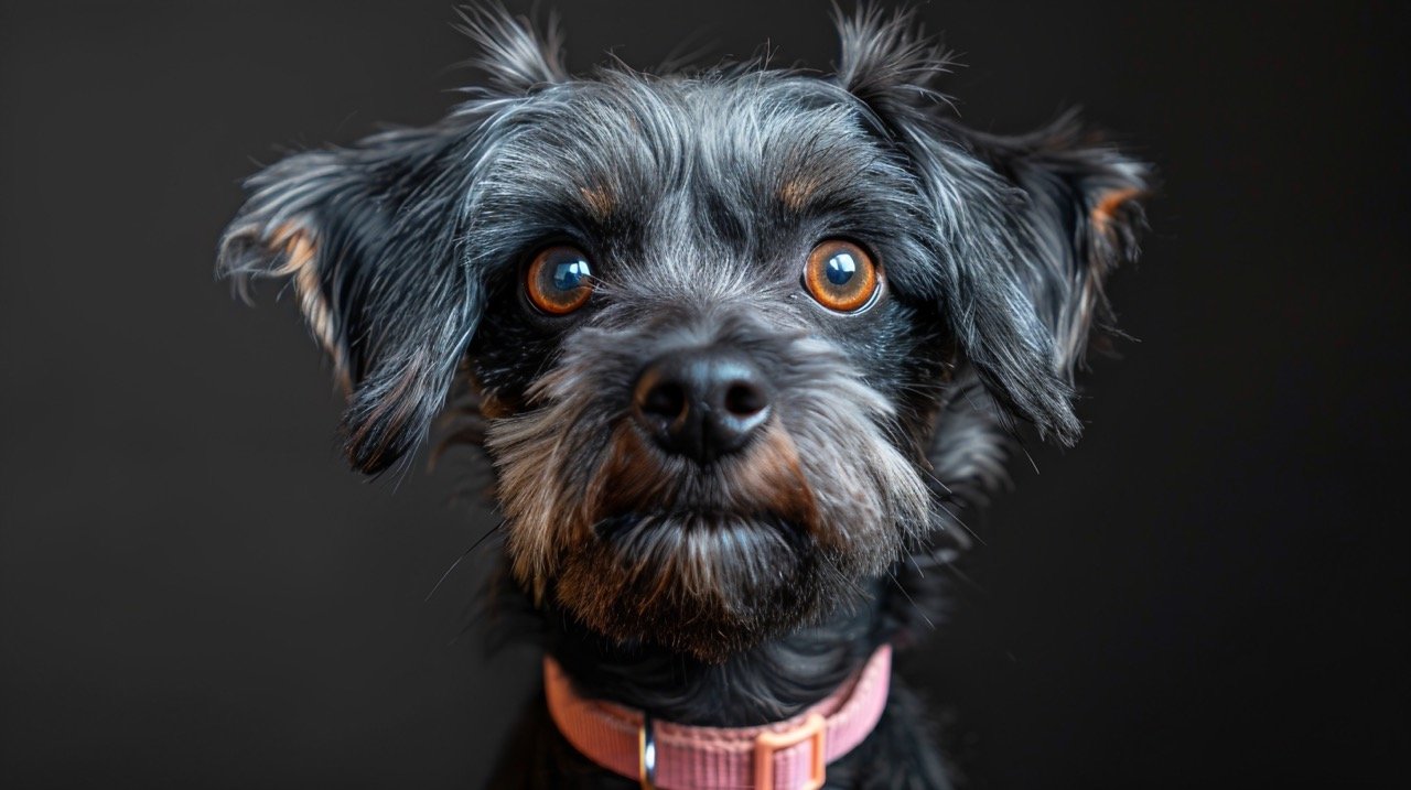 Labradoodle Humor High-Resolution Stock Photo with Funny Expression