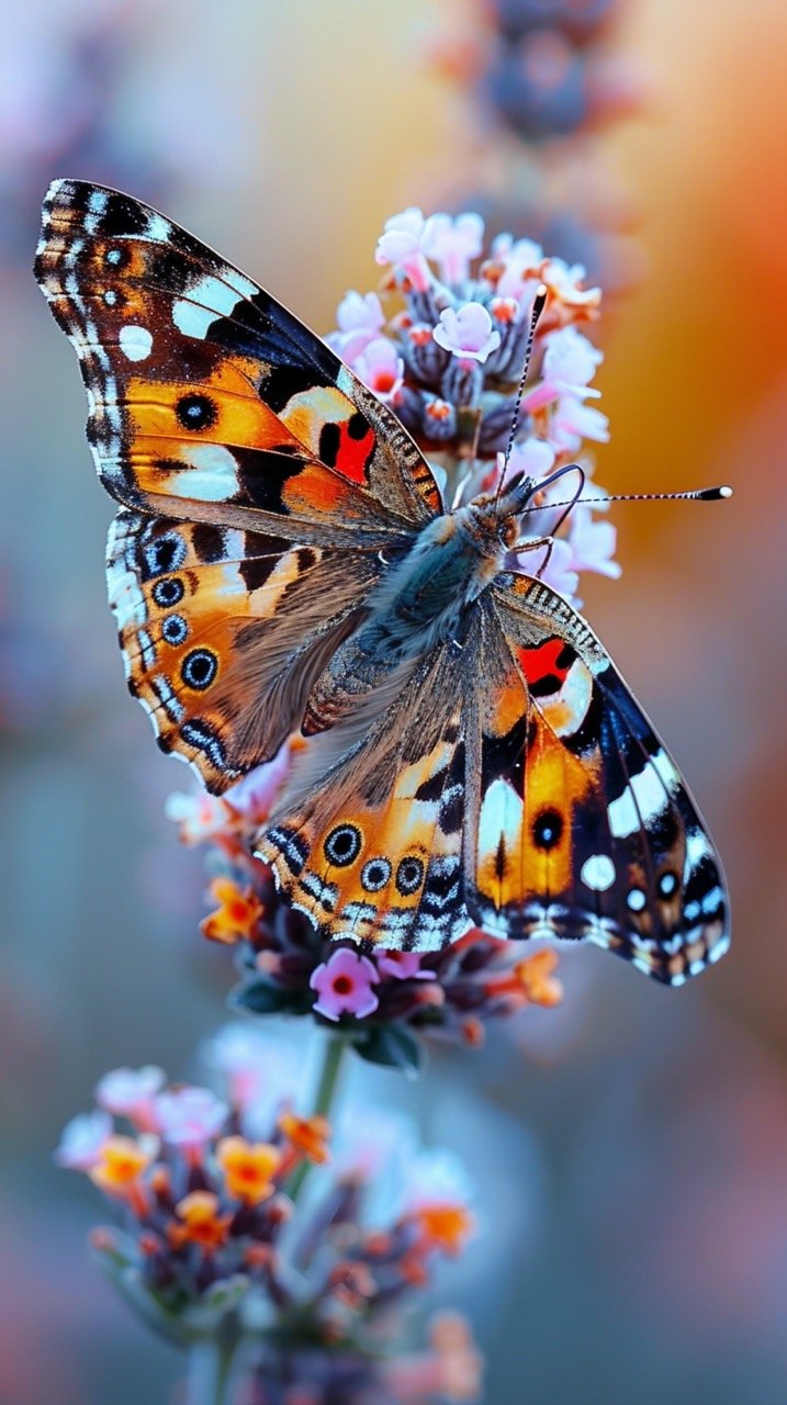 Vibrant Butterfly on White Background – High-Quality Stock Photo Perfect for Web Content