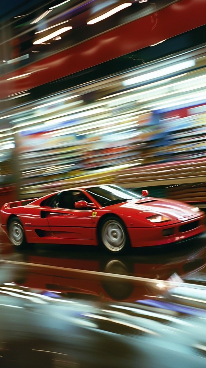 Webcam Captures Sport Car Crashing Through Grocery Store Window