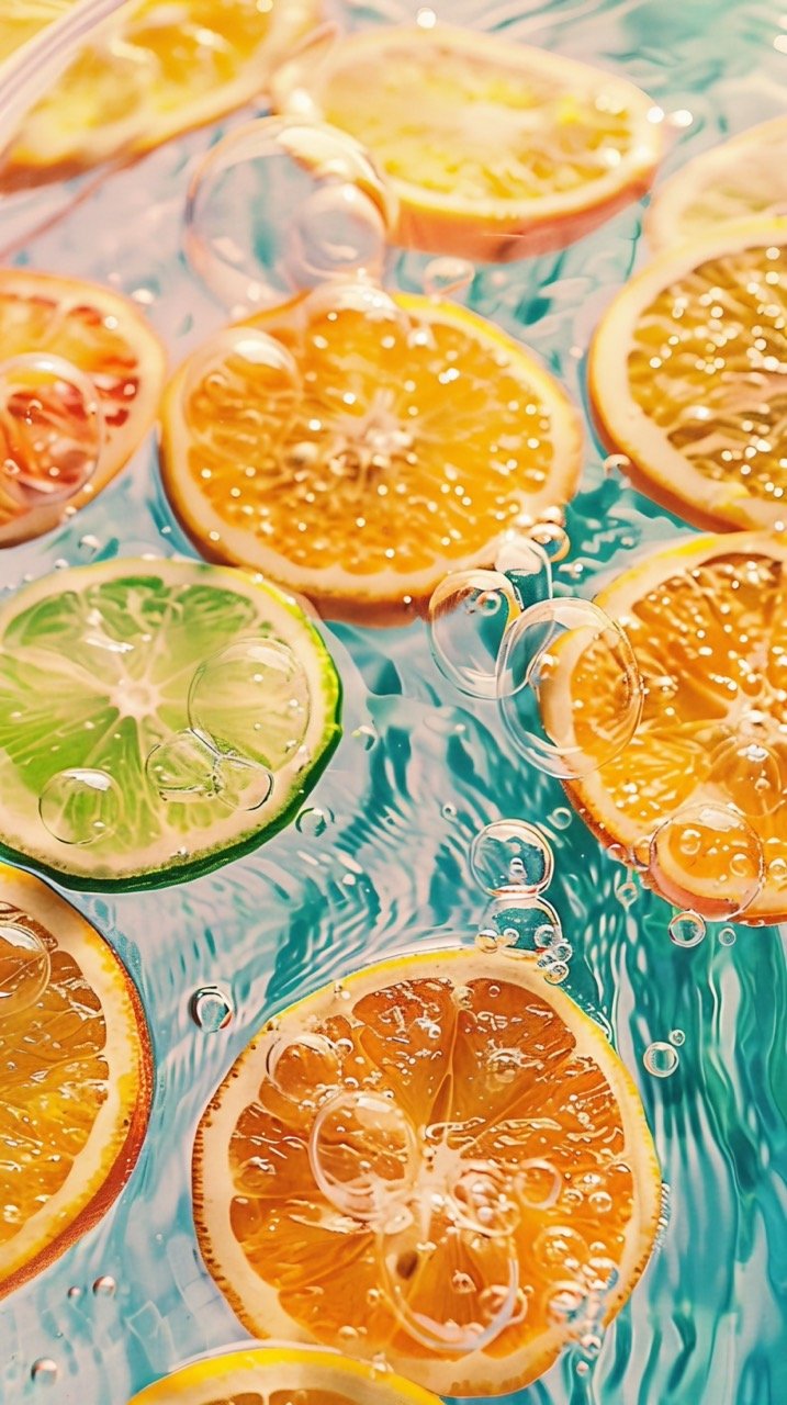 Citrus Slices on Table Fresh Oranges, Summer Vibes, Sunshine, Grapefruit, Lemon, Orange, Fruit