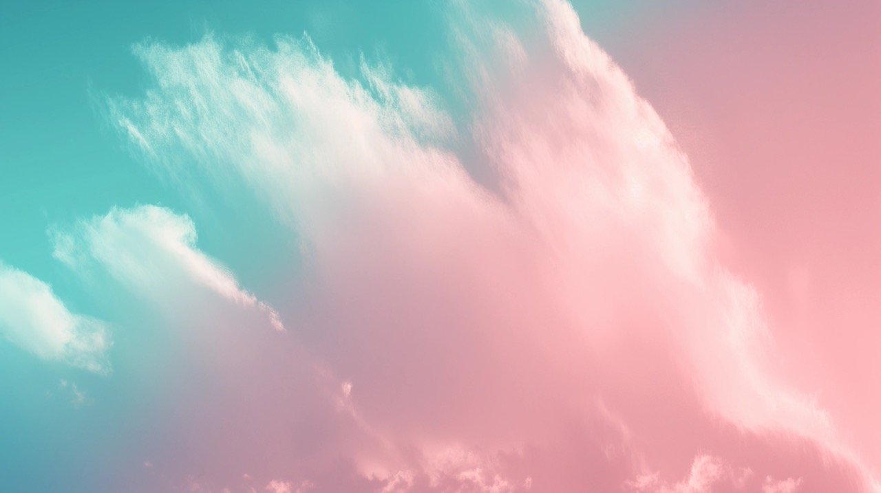 Pink and Blue Sky with Clouds – HD Colorful and Pastel Wallpapers, Textured Backgrounds, and Abstract Images