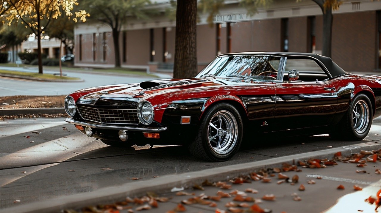 Shallow Focus Shot of Black Car – Great for Smartphone Backgrounds and Wallpapers.