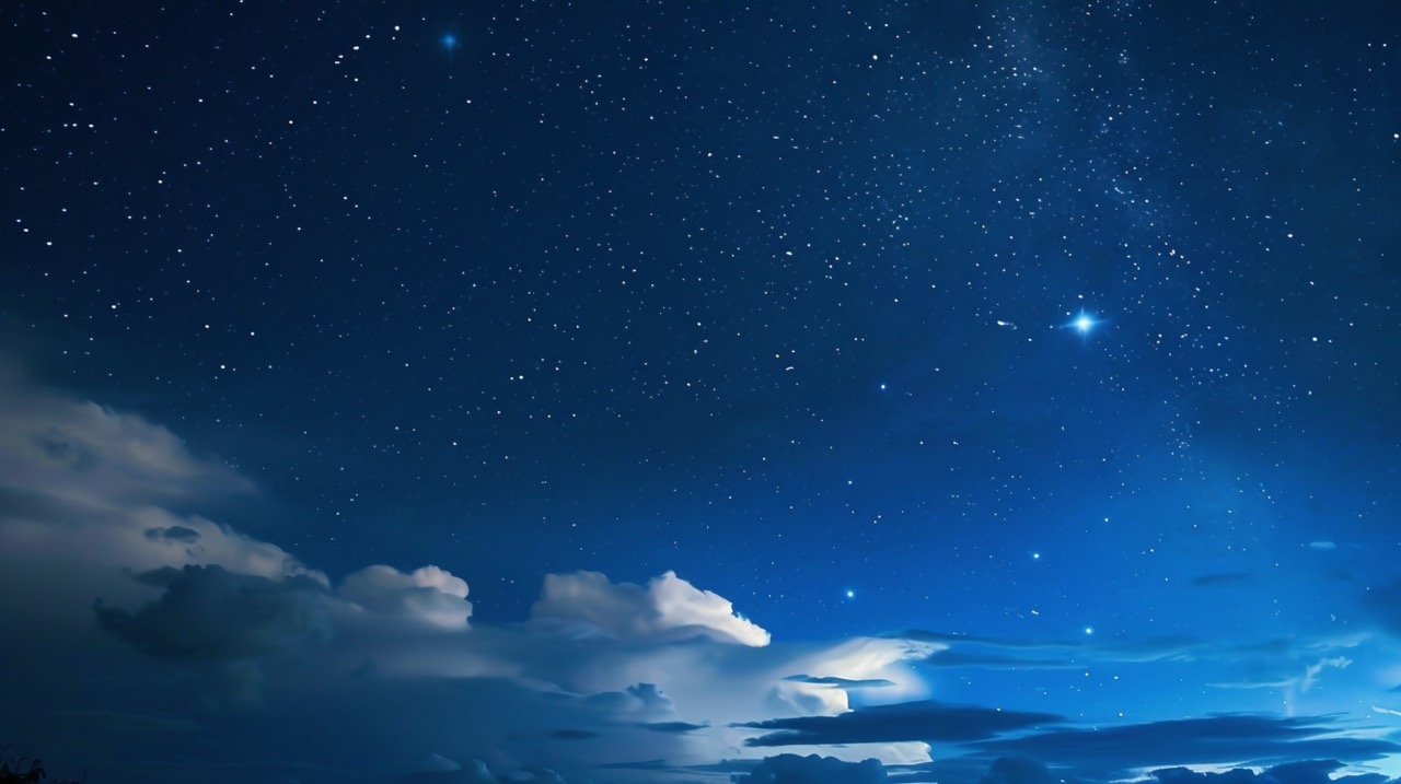 Starry Night HD Wallpaper, Sky Wallpapers Featuring Stars and Night Cloud Images