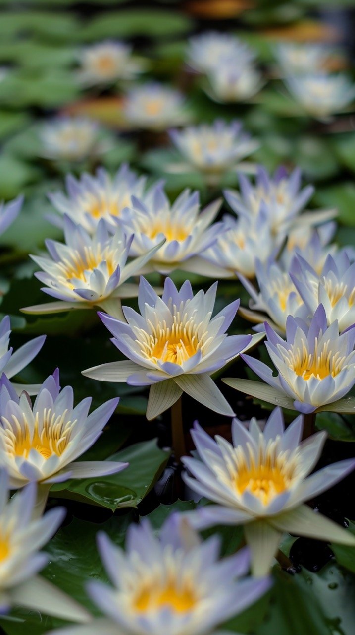 Stunning White and Yellow Flowers – Green Leaves, Blossom, Asteraceae, Daisy, Lily, and Pond Lily Photography