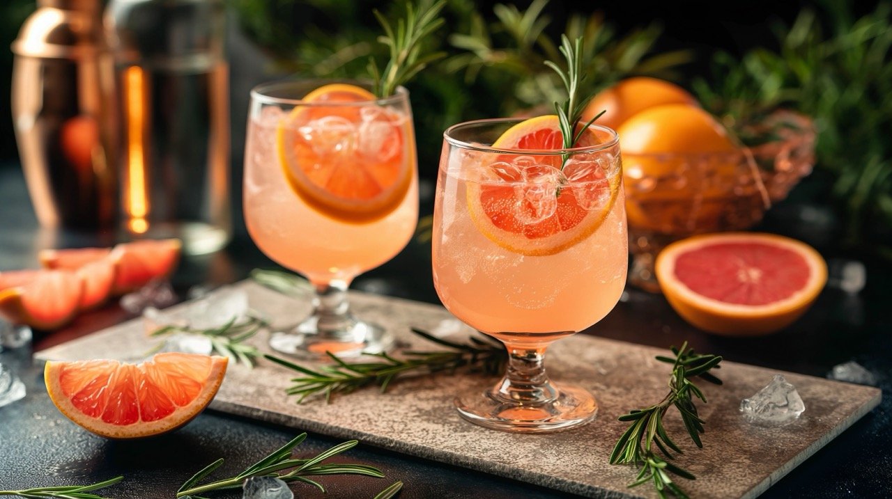 Cocktail Party Cheers – Stunning Stock Photo Featuring Drinks, Summer, and Celebratory Toasts