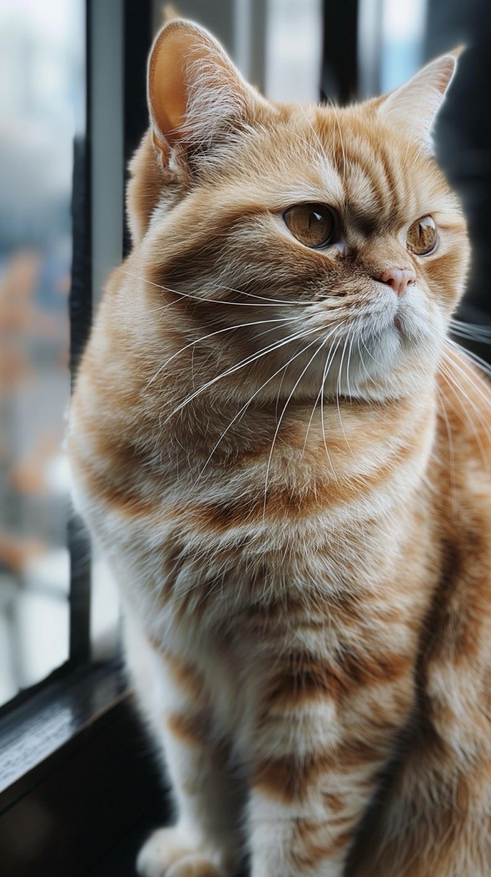 Shallow Focus Orange Cat Photo High-Quality Pet and Animal Images, Mainscoon, Manx, HD Grey and Wood