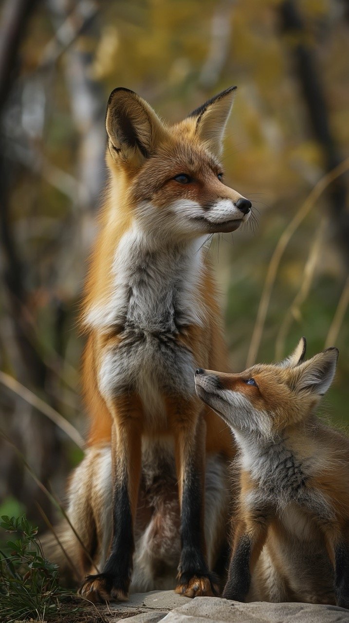 Tilt Shift Lens Brown Fox in Ontario Wildlife Pictures Canine Mammal, Kit Fox, Red Fox, and Pet Dogs