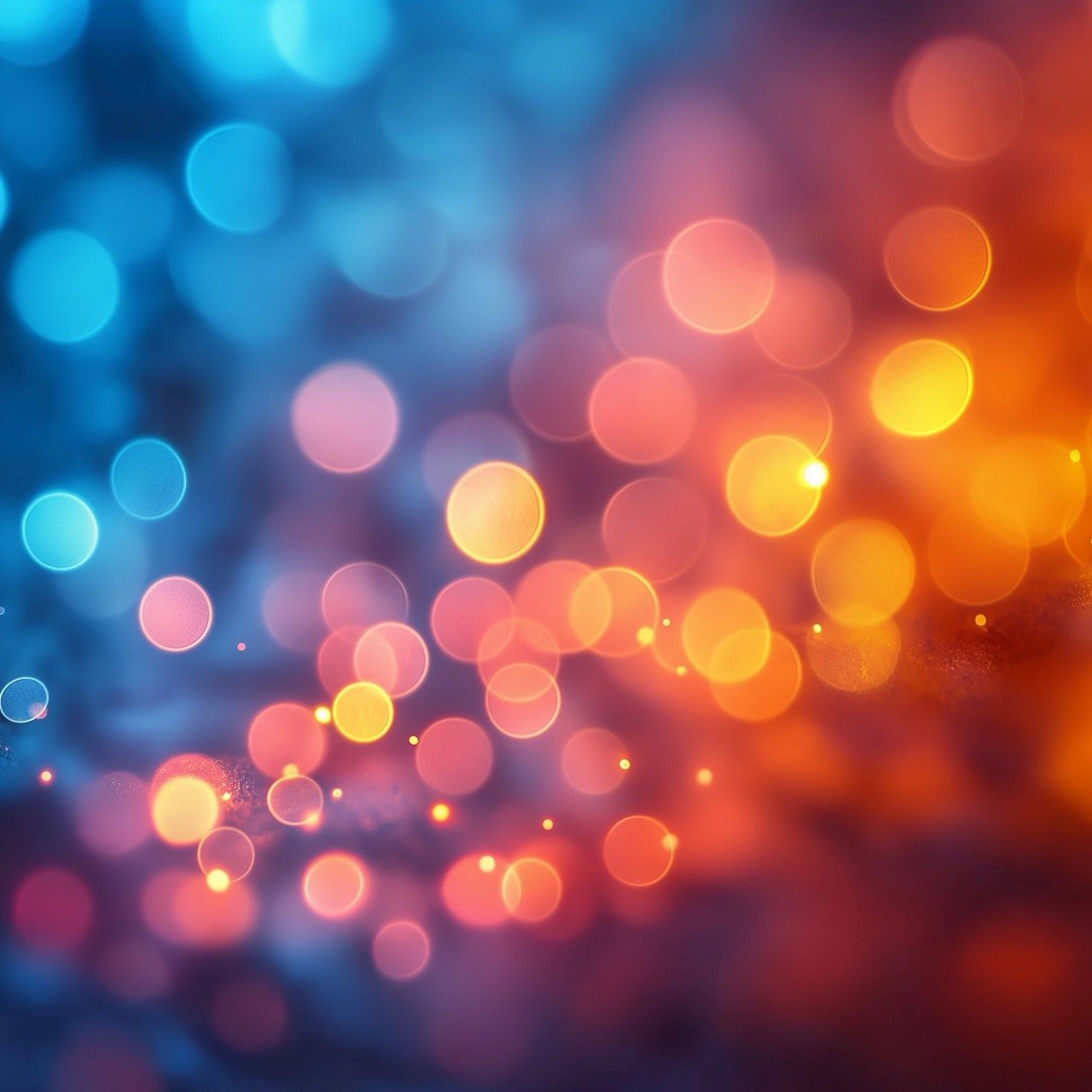 Glowing abstract background with defocused lighting effects, ideal for illuminated and festive Christmas lights-themed designs.