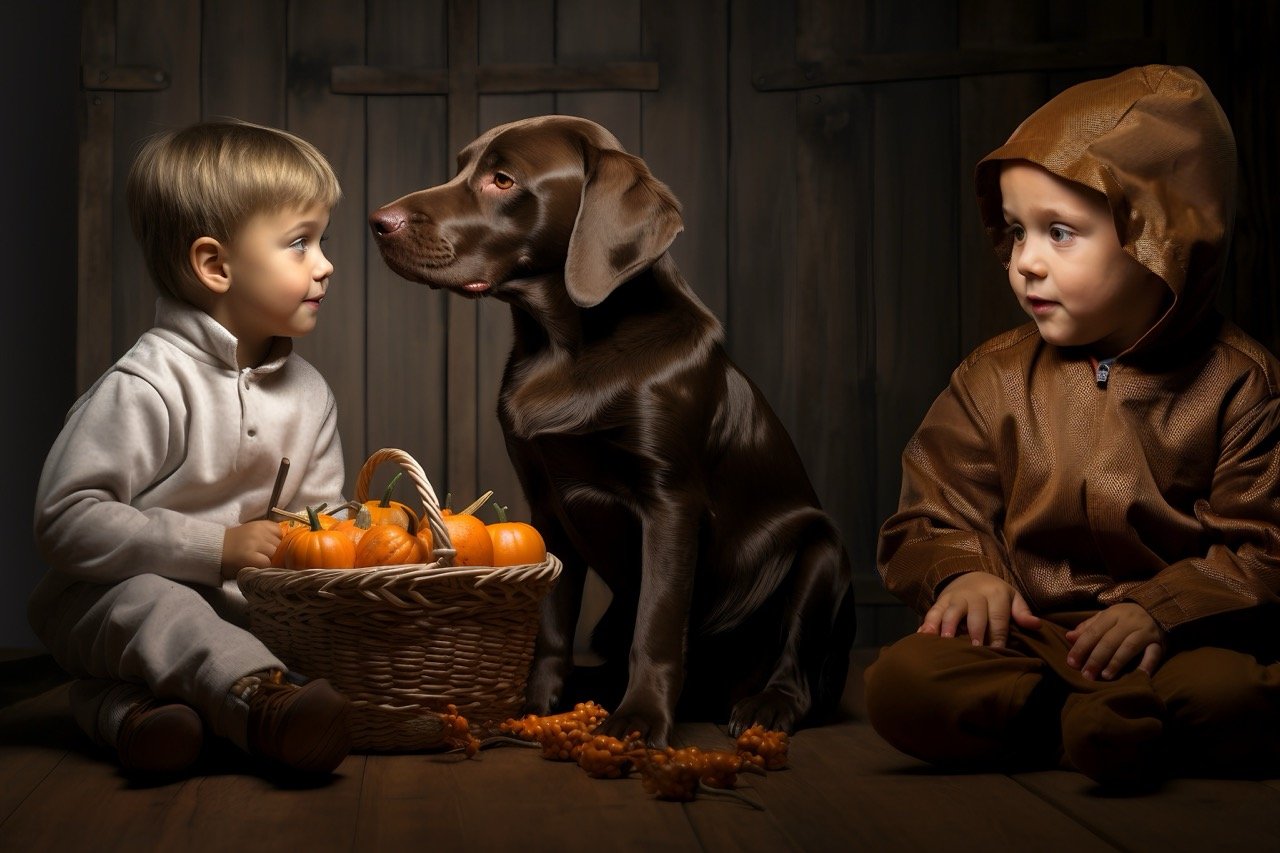 Experience the delightful aroma of chocolate in this stock photo