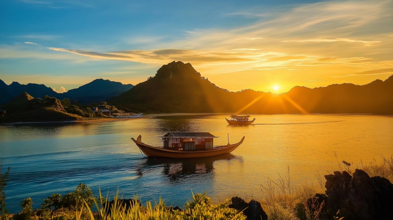 Labuan Bajo in East Nusa Tenggara, Indonesia, Gateway to Komodo Island and Flores Adventure Destinations